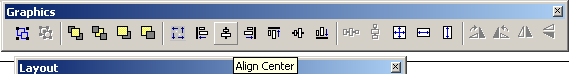 Graphics toolbar in action